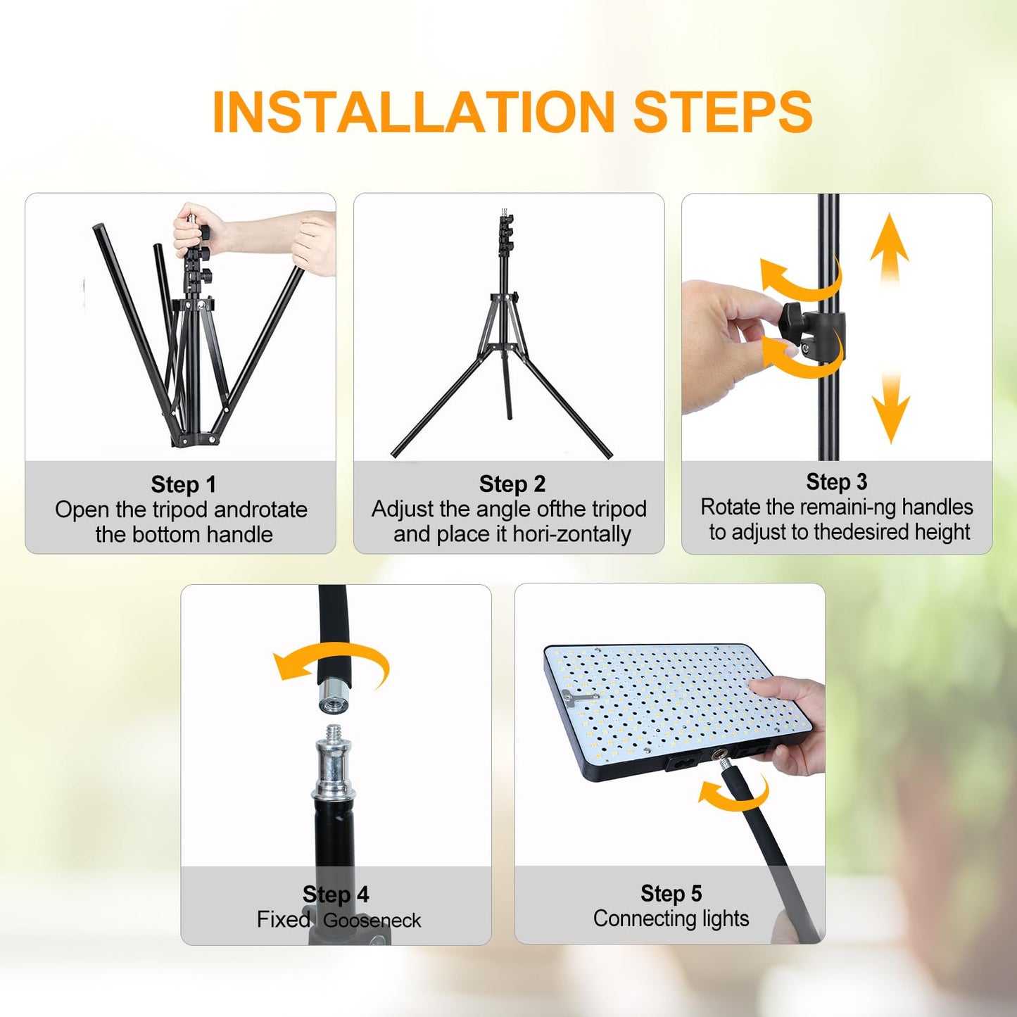 GroCruiser 2026 Grow Light on Stand for Indoor Tall Plants, Bonsai Tree, Bright Natural Sunlight Full Spectrum, 4/8/12/16/20H Timer, 25 Watt Power Draw, NO Need Adapter, 24"-64" Height Adjustable