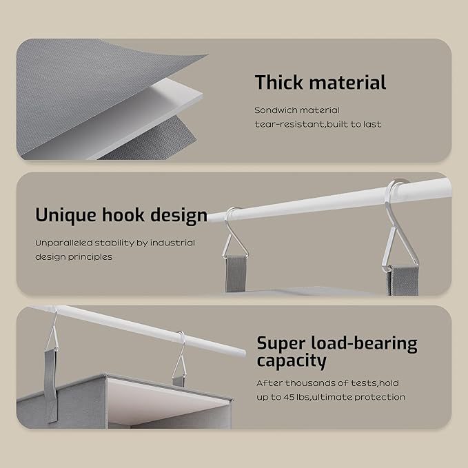 Vailando 6-Tier Hanging Shelves