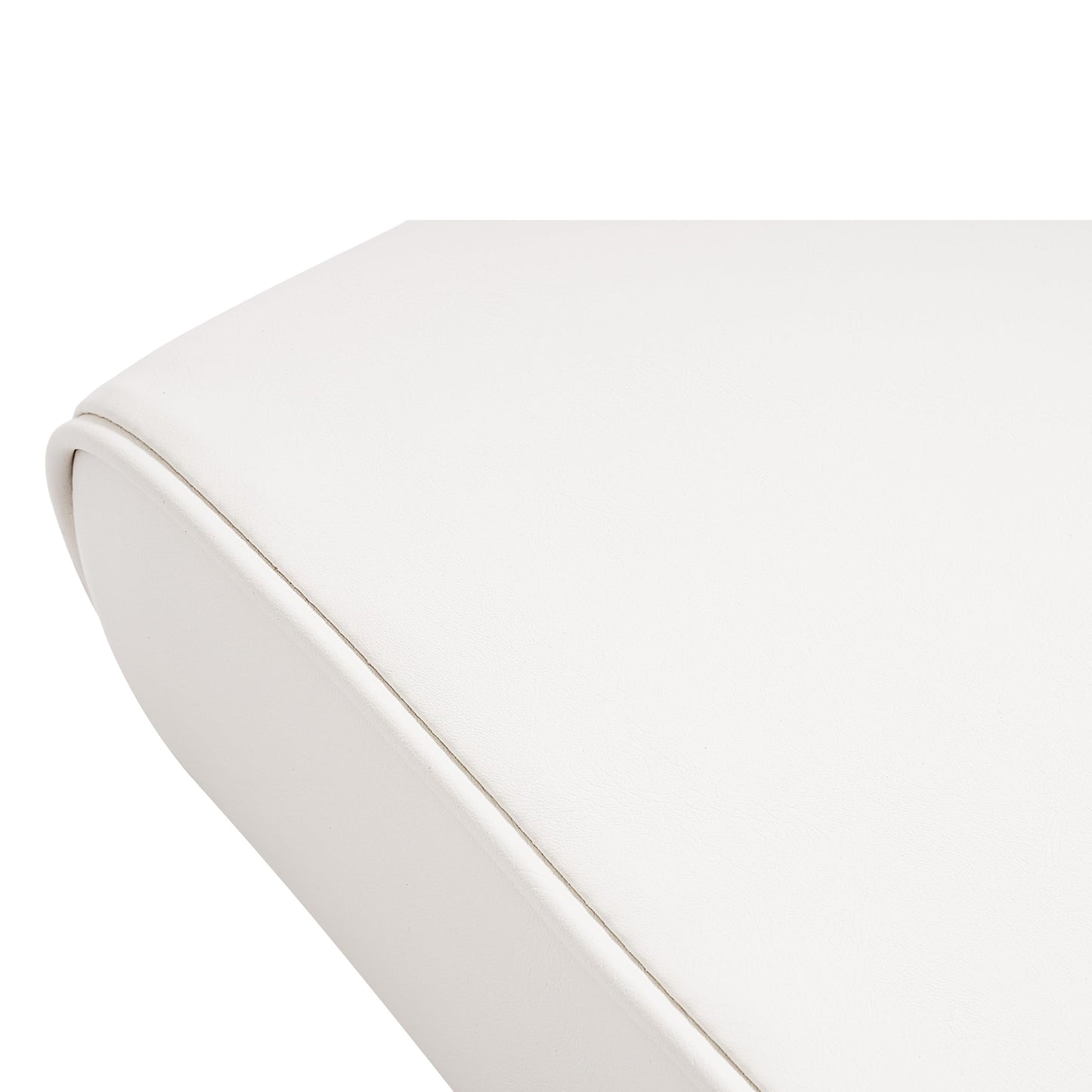 ALMULOO 8WD156-R-S Replacement Seat Bottom Cushion Compatible with 8WD156 Series 70 Quart Swingback Cooler Seat for Fishing, Pontoon Boat, Yacht Universal Pontoon Boat Parts White Plastic
