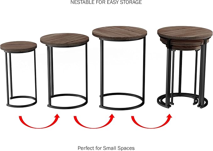 Lavish Home Nesting Tables