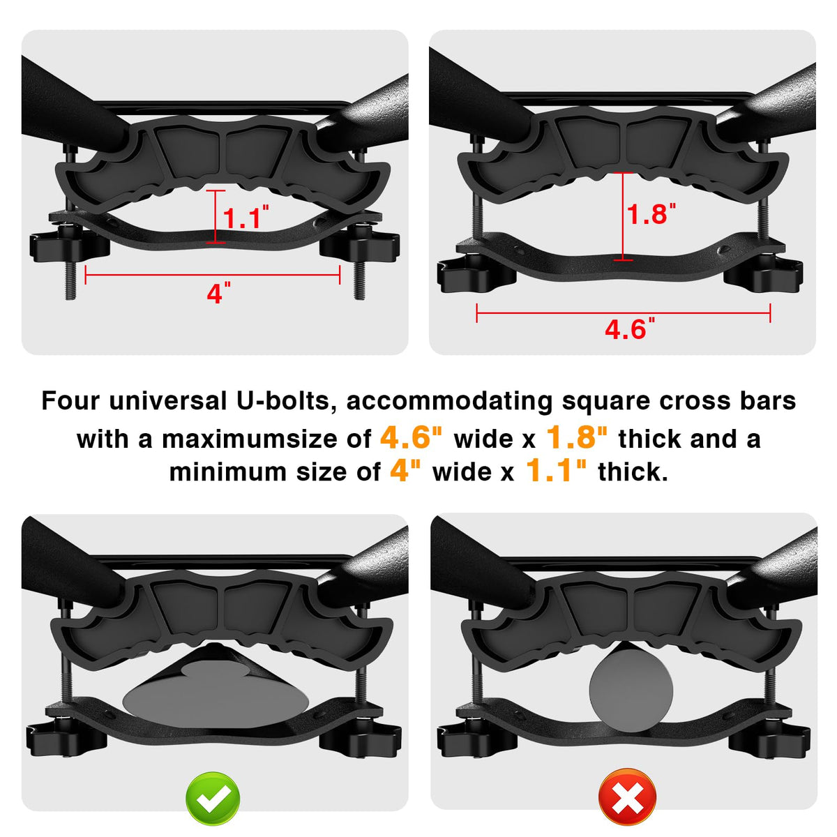 Wildroad Car Roof Cargo Carrier Combo of Upgraded 64"x 39"x 4" Roof Rack Cargo Basket, Super Duty Bungee Cargo Net. Universal Car Top Luggage Holder Carrier Basket Fits for SUV Truck Cars