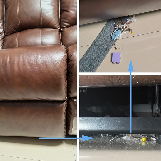 Upgraded Under Appliance Cleaning Gadgets, Microfiber Gap Duster, Skinny Flat