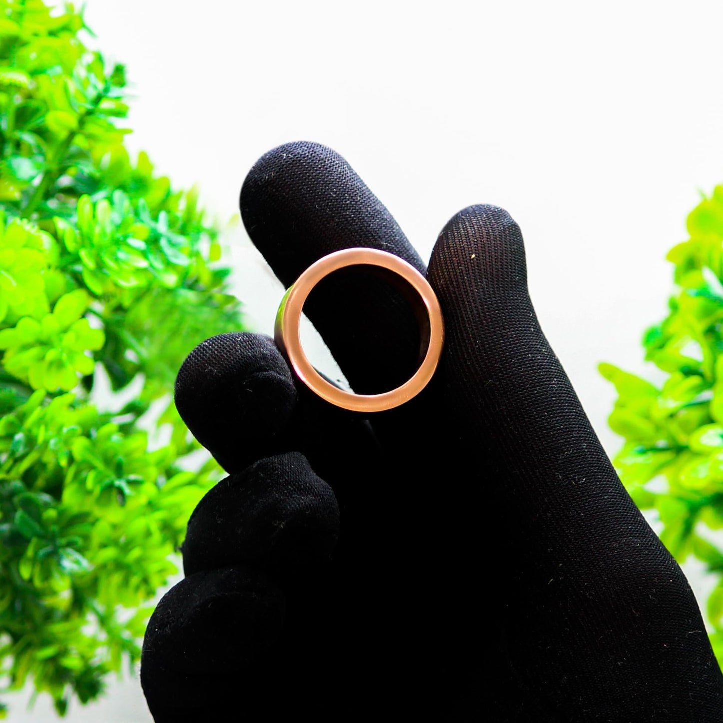 Krishnaa Jewels Pure Copper Handcraftede Natural Healing 2mm Heavy Thick Ring Ethnic Jewelry for Men and Women (6)