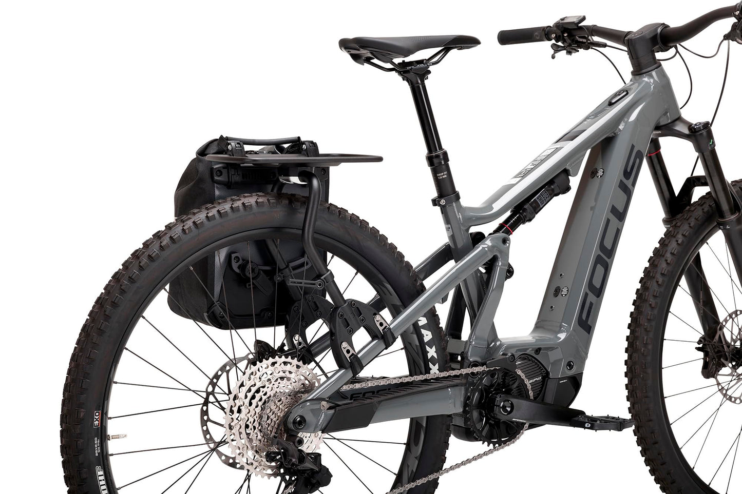 AEROE Spider Pannier Rack, Fits Mountain Bikes E MTB, Electric Mountain Bikes, Gravel. Easy Install & Use, Fits Any Brand Pannier Bag & Rack Trunks, Holds 35Lbs