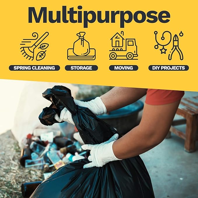 ToughBag 55 Gallon Trash Bags Heavy Duty