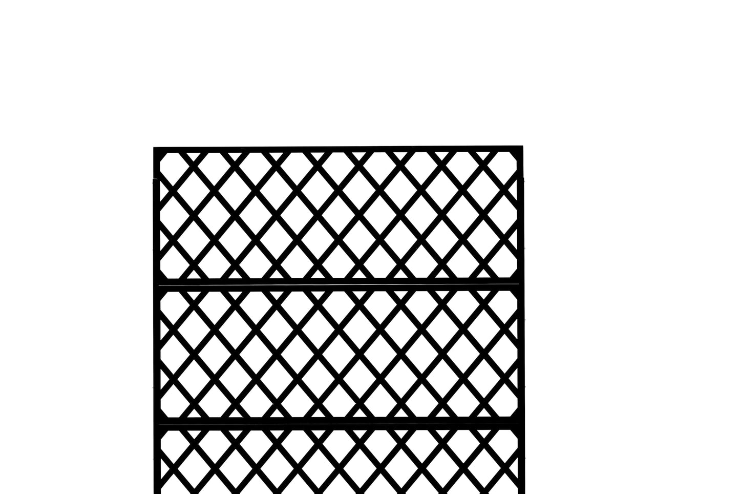 STMHOM Mobile Galvanized Steel Raised Garden Bed Kit with Trellis and Privacy Screen, 71"x35"x16" Planter Box on Wheels for Vegetables, Vines, Patio, Deck, Yard, Black