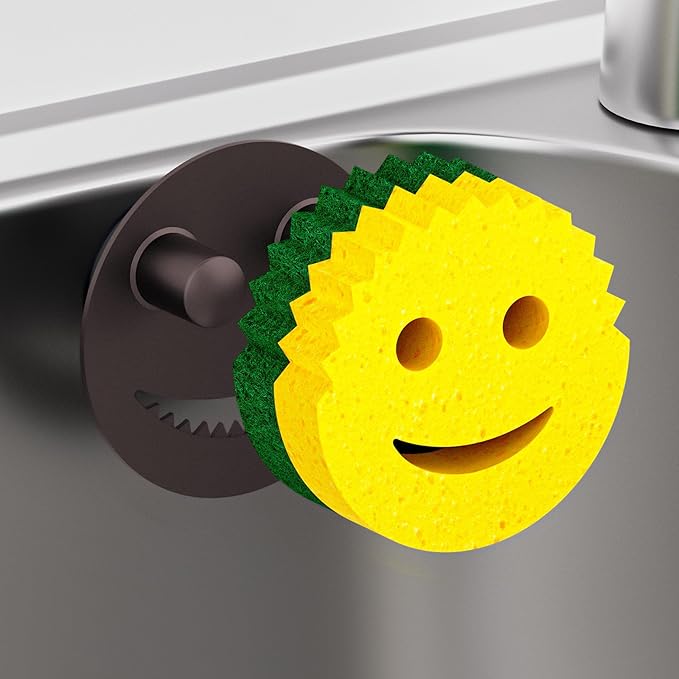 Sponge Holder for Kitchen Sink, Sink Caddy Organizer