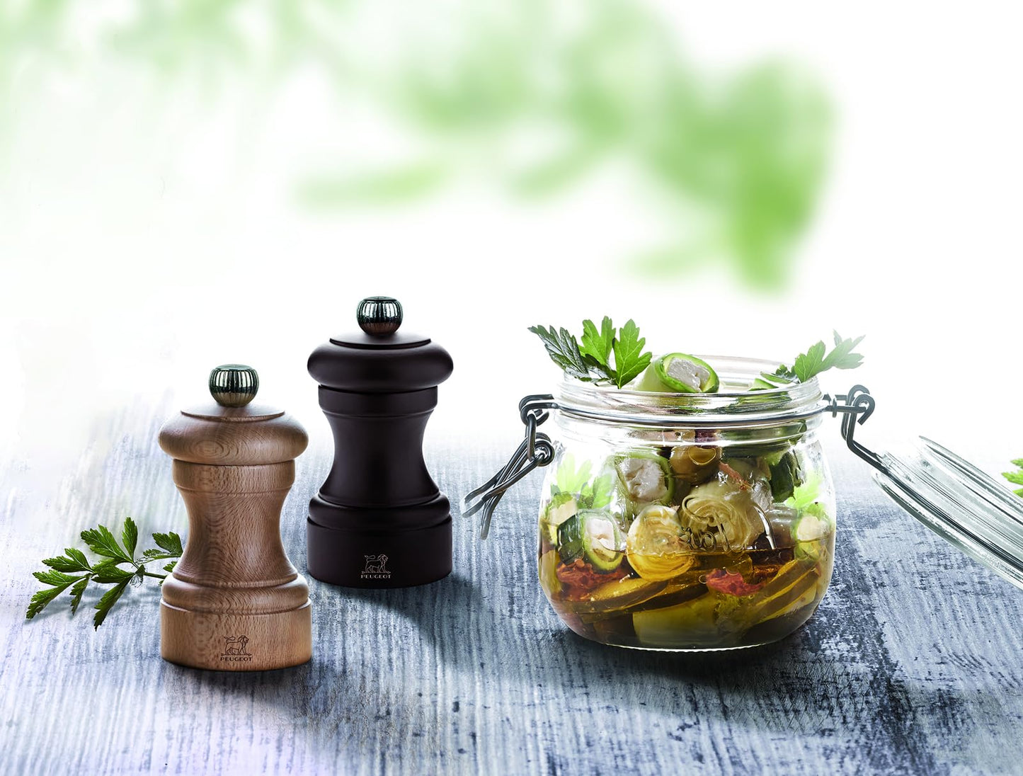 Peugeot Bistro 3.5 Inch Salt Shaker, Natural Beechwood (820-1/S)