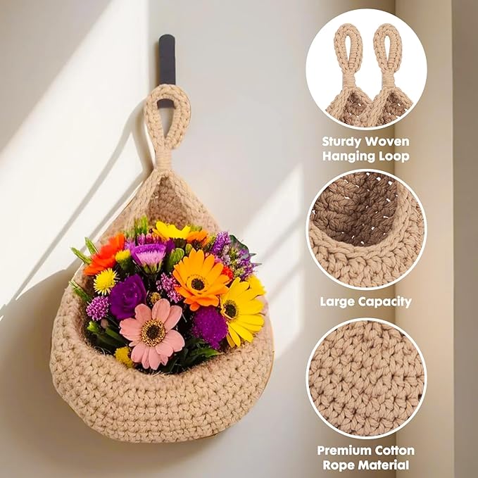 ShellKingdom Wall Hanging Baskets