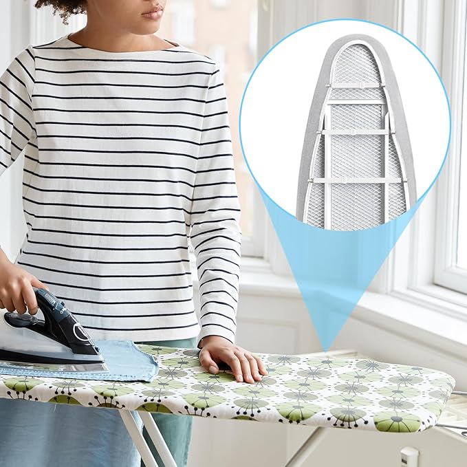 Ironing Board Cover Fasteners Binding 4 PC Elastic Straps Clips Keep Cushions