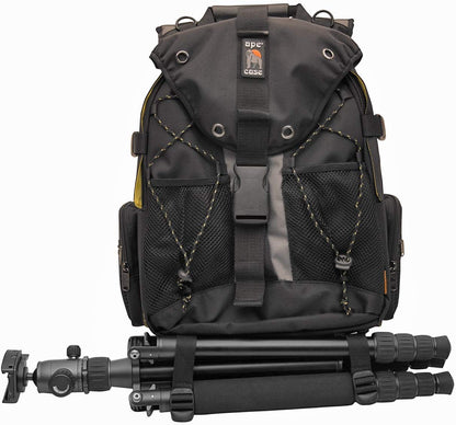 Ape Case, ACPRO1900, Backpack, Standard size, Laptop compartment, Padded, Rain cover included, Adjustable straps, Camera Backpack, Equipment bag, Black (ACPRO1900)