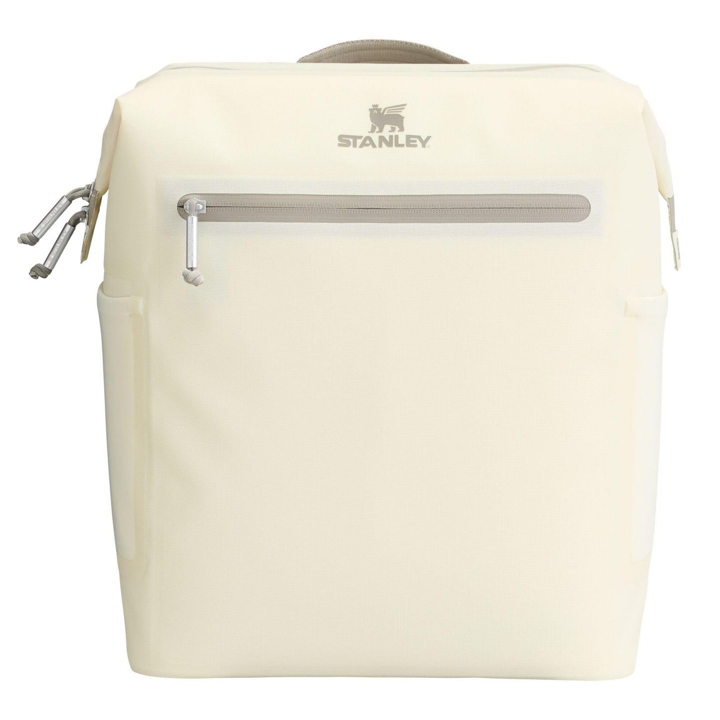 Stanley All Day Madeleine Midi Backpack Soft Cooler 14.8 Quarts | 20 Can Cooler with Handle and Shoulder Straps | Stays Cold for a Day | Insulated Travel Bag with Zipper | BPA-Free | Cream
