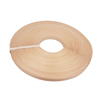 Yarlung 1.9cm x 76.2m Roll Birch Plywood Edge Banding, Preglued Real Wood Veneer Edging, Iron on with Hot Melt Adhesive, Flexible Wood Tape Sanded to Perfection for Furniture Restoration