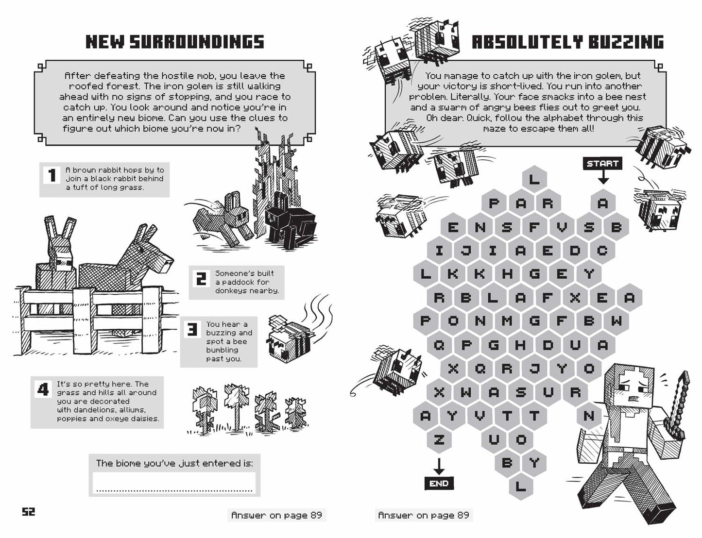 Minecraft Brain Games: Solve Over 90 Puzzles!