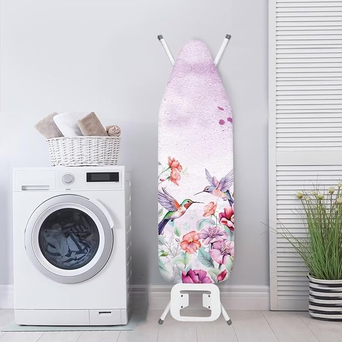 Floral Hummingbird Ironing Board Cover Iron Pad Covers Padding