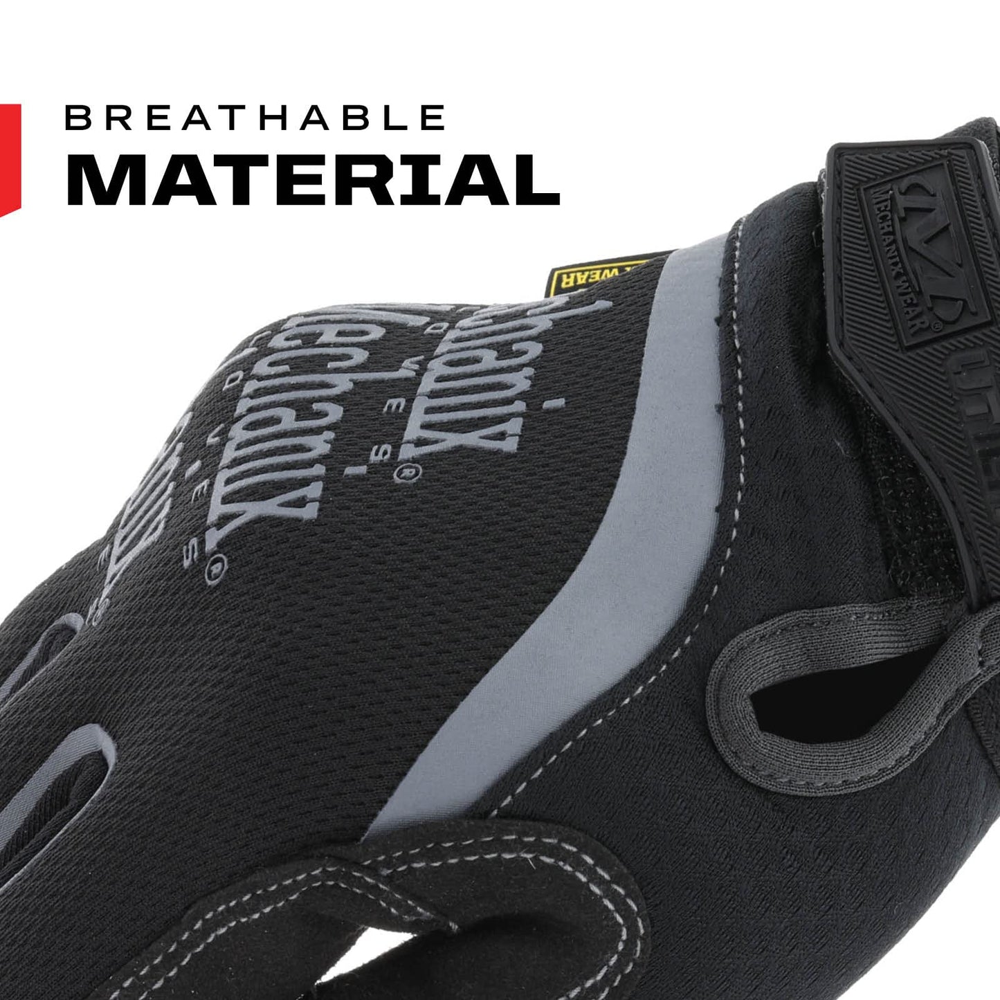 Mechanix Wear - Utility Work Gloves (Large, Black)