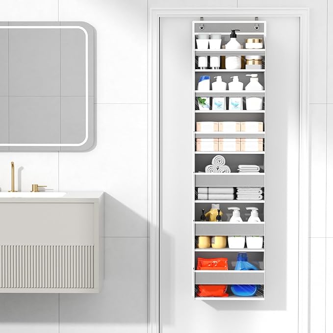 Over The Door Organizer, 6 Shelf Door Hanging Organizers