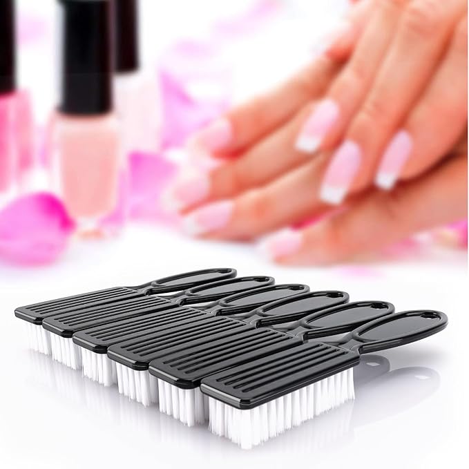 NICEMOVIC 20 Pcs Nail Brush for Cleaning Fingernails, Handle Grip Scrubber Brush