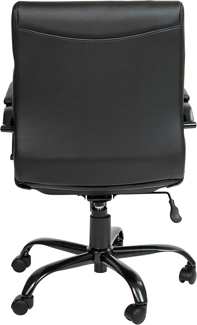 Flash Furniture Whitney Mid-Back Swivel LeatherSoft Desk Chair