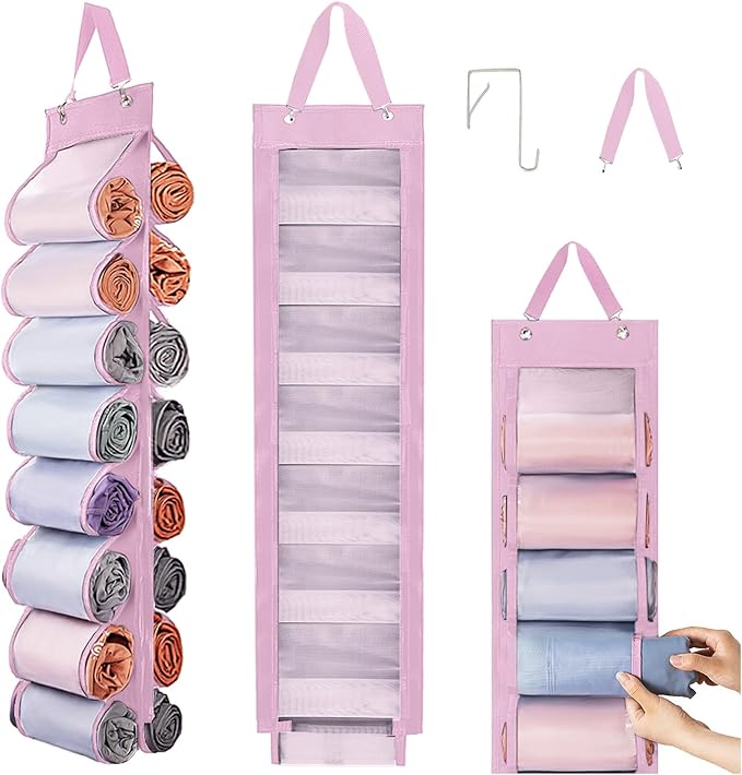 Legging Organizer Storage, T Shirt Organizer, Foldable Hanging Closet Organizer
