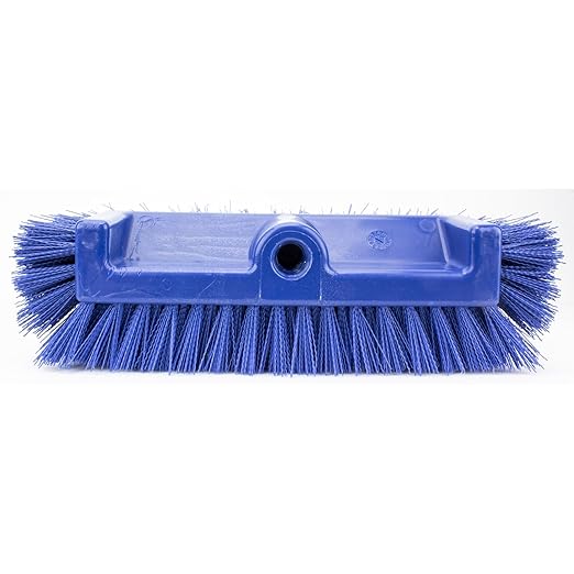 SPARTA Multi-Level Tile Scrub Brush 12" Wide Brush Head, Heavy-Duty Tile