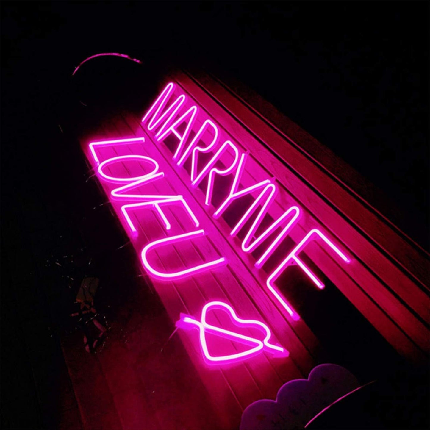 LED Letter Neon Lights Light Up Pink Neon Letters LED Alphabet Neon Letter Sign Lights Battery/USB Powered Neon Signs Words Night Lights for Wall Home Bar Christmas Birthday Party Wedding (A)