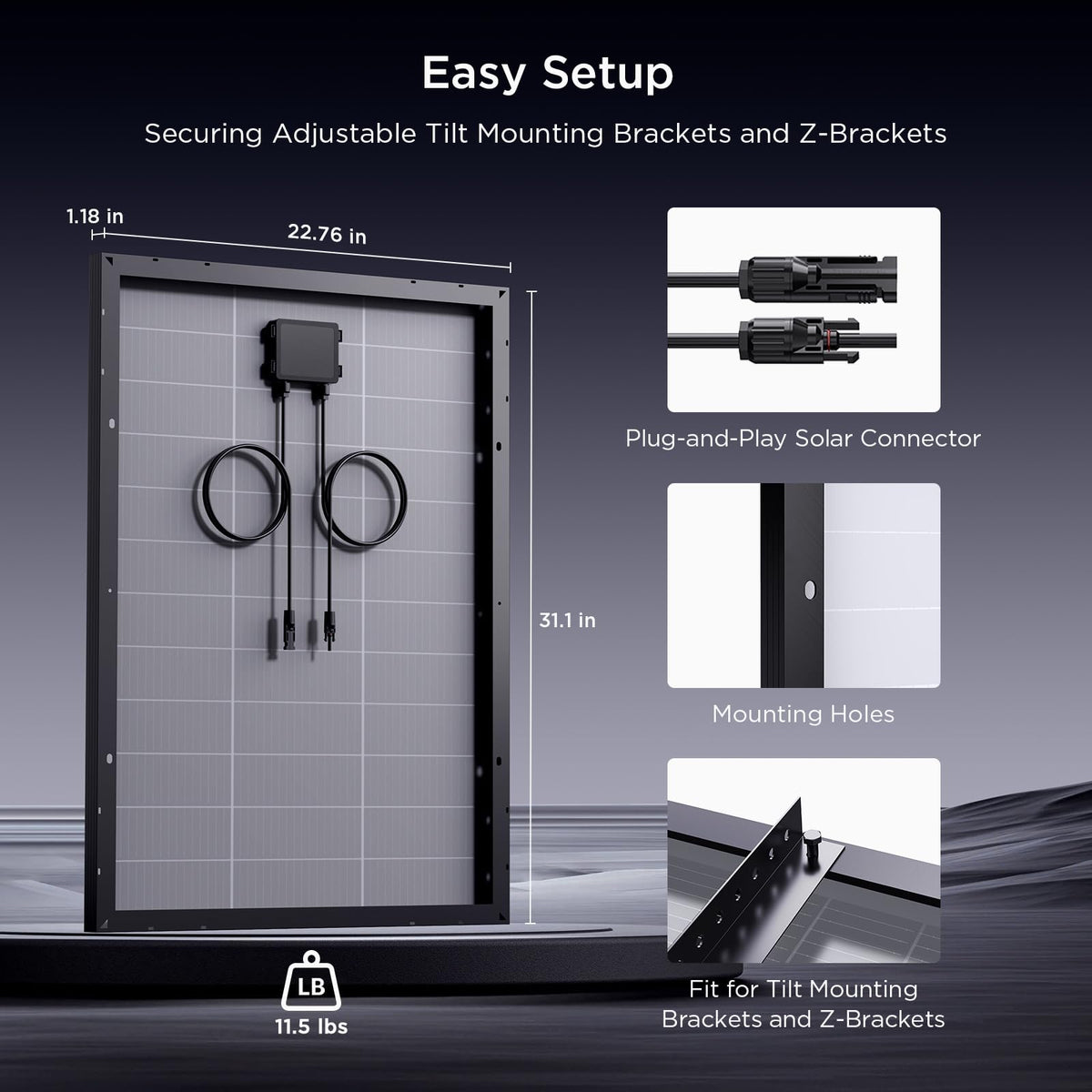 Callsun N-Type 16BB 200 Watt Solar Panel, 2×100W Solar Panels, 25% High Efficiency Monocrystalline PV Module,Compact Space-Saving for RV, Van, Marine, Cabin & Off-Grid 12/24VSystems
