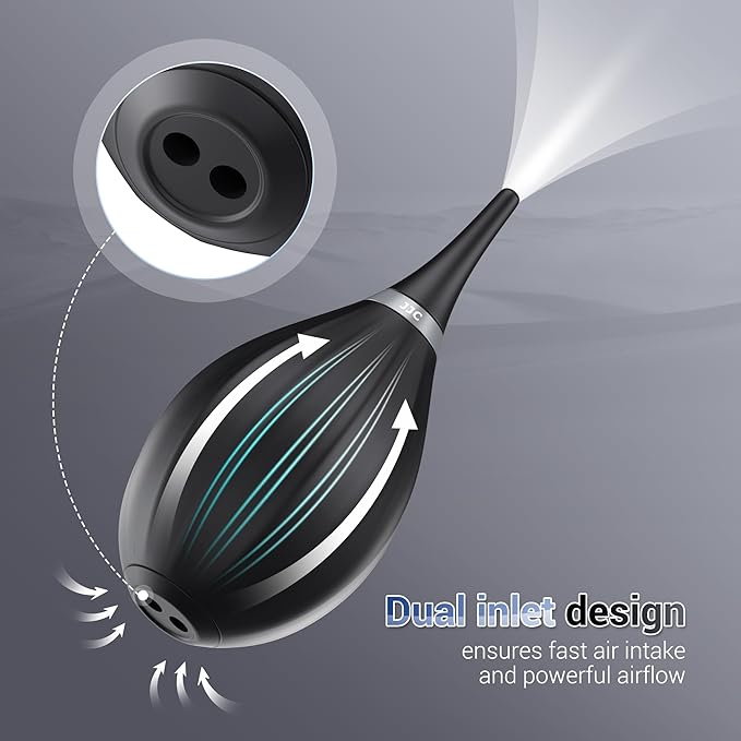 Soft Tip Silicone Camera Dust Blower Lens Air Blower, Camera Lens Cleaner Air