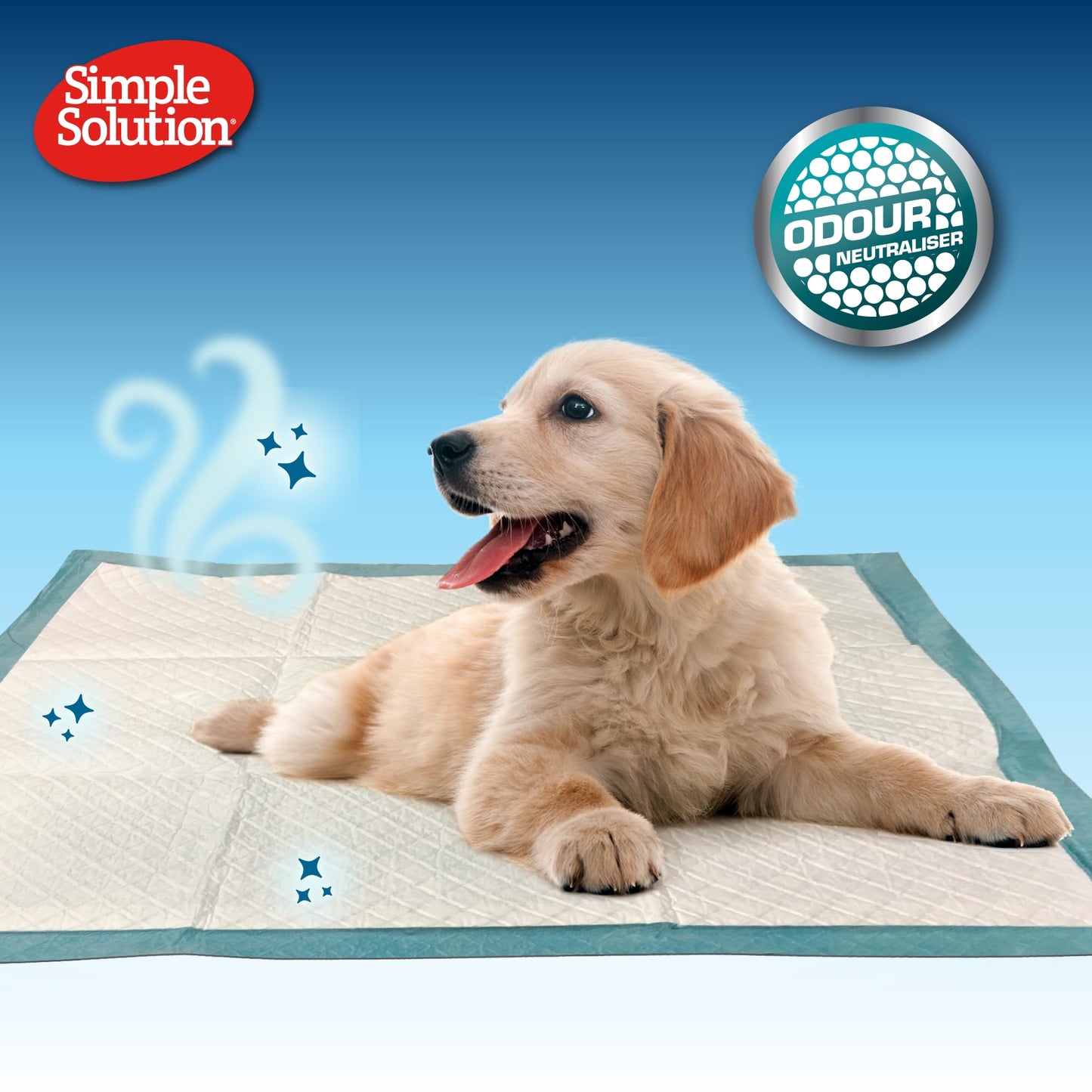 Simple Solution 6-Layer All Day Premium Dog Pads - Lavender Scent pack of 50
