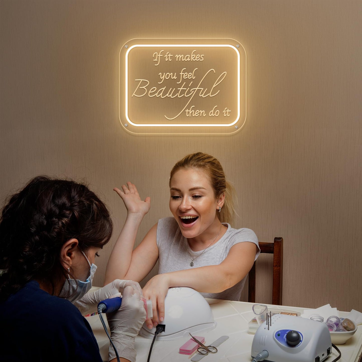 Beauty Room Neon Sign Beaty Salon Wall Decor Beauty Spa Studio LED Signs Light up Sign for Nails Room Lash Studio Waxing Room Brow Salon Business Stores Signs Birthday Christmas Gifts