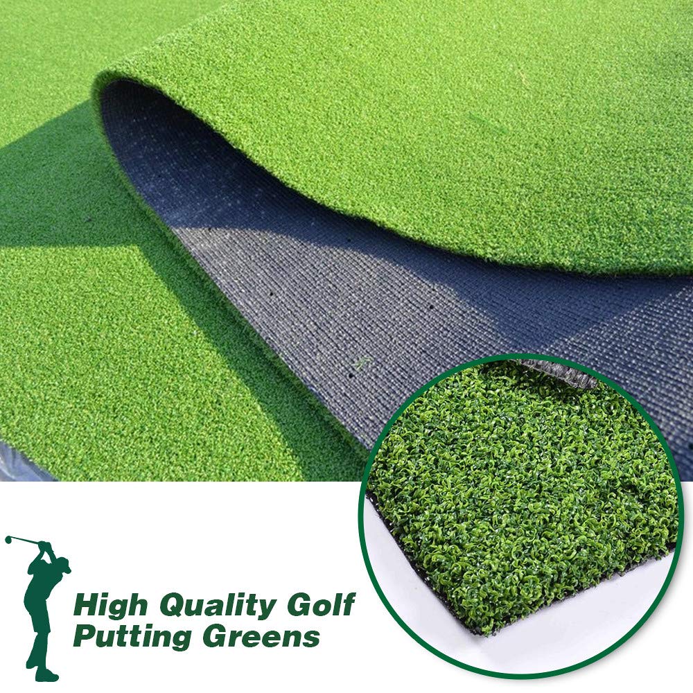 ALTRUISTIC Thick Golf Artificial Grass Turf Pro Putting Green Mat 7ft x 13ft, Customized Sizes/Indoor Outdoor Golf Training Mat, Synthetic Faux Grass for Garden Yard Baseball Football Gym Sports