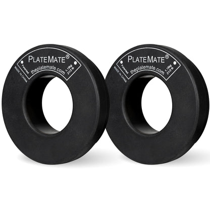 PlateMate Microload Pair 2 1/2 lb. Magnetic Donut Weights