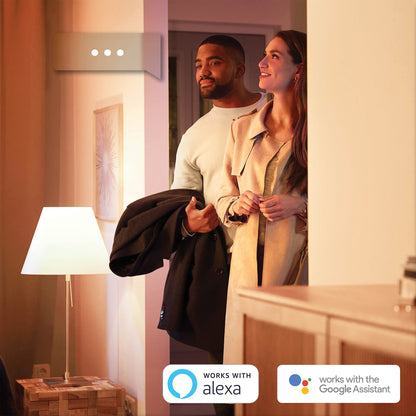 Philips Hue White Smart Light Bulb 100W - 1600 Lumen [E27 Edison Screw] with Bluetooth, Works with Alexa, Google Assistant, Apple Homekit