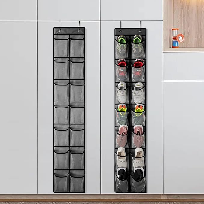 KEEPJOY Over the Door Shoe Organizer, Hanging Shoe Organizer