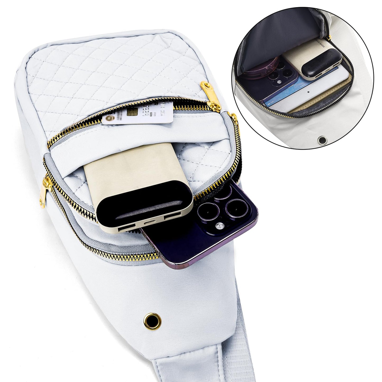 Small Sling Bag For Women Men Casual Crossbody Sling Backpack