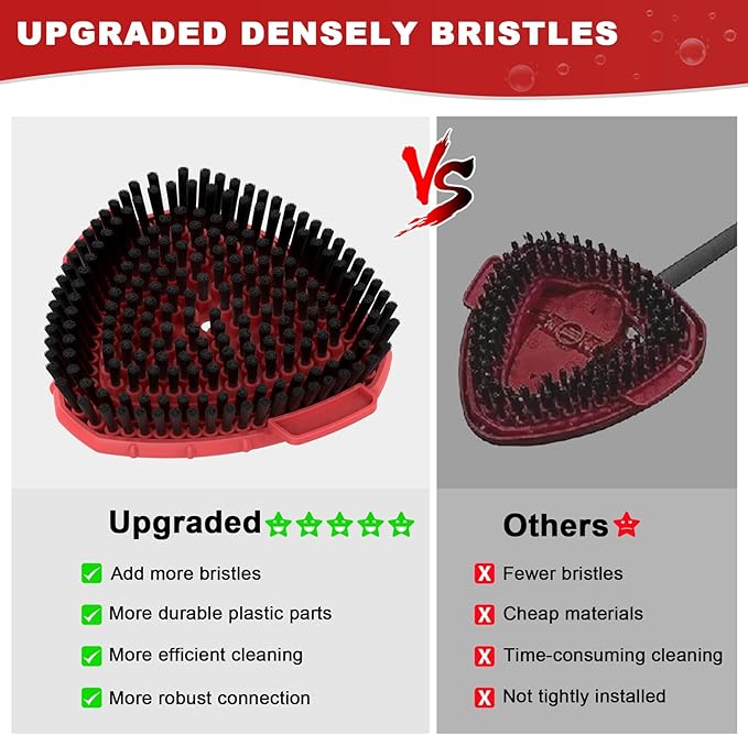 Aifacay 2-Pack Upgraded Scrub Brush Heads