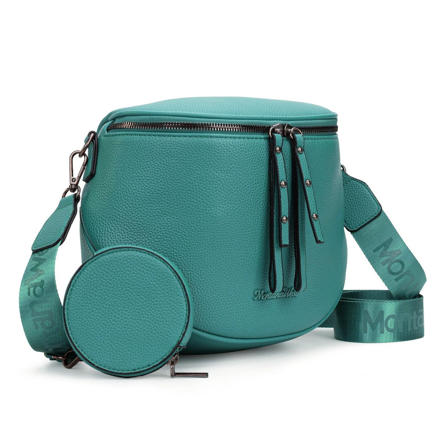 Montana West Large Crossbody Bags for Women Bum Bag Sling Purse with Adjustable Strap