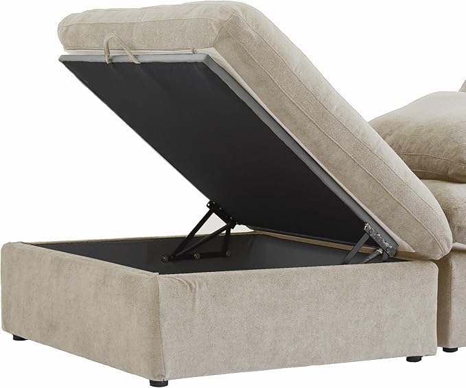 WJShome Ottoman, Modular Sectional Sofa, Minimalist Sofa Couch