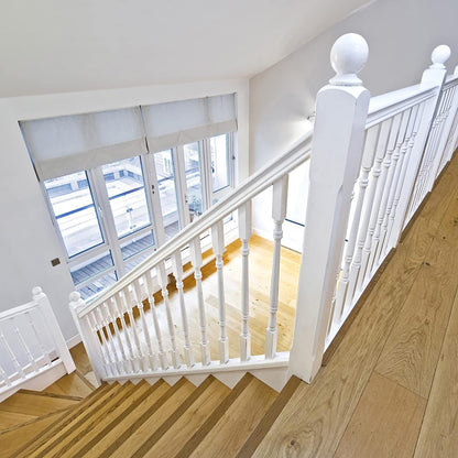Johnstone's - Wood & Metal Paint - Satin Finish - Brilliant White - 1.25L - Water Based - Non Drip & Quick Drying - Radiator Paint - Low Odour - Dry in 1-2 Hours - 8m2 Coverage per Litre