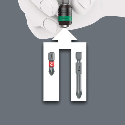 Wera Kraftform Kompakt 60 Bit-Holding screwdriver & Bit Set, PH/PZ/SL/TXBO/HEX, 17pc, 05059295001