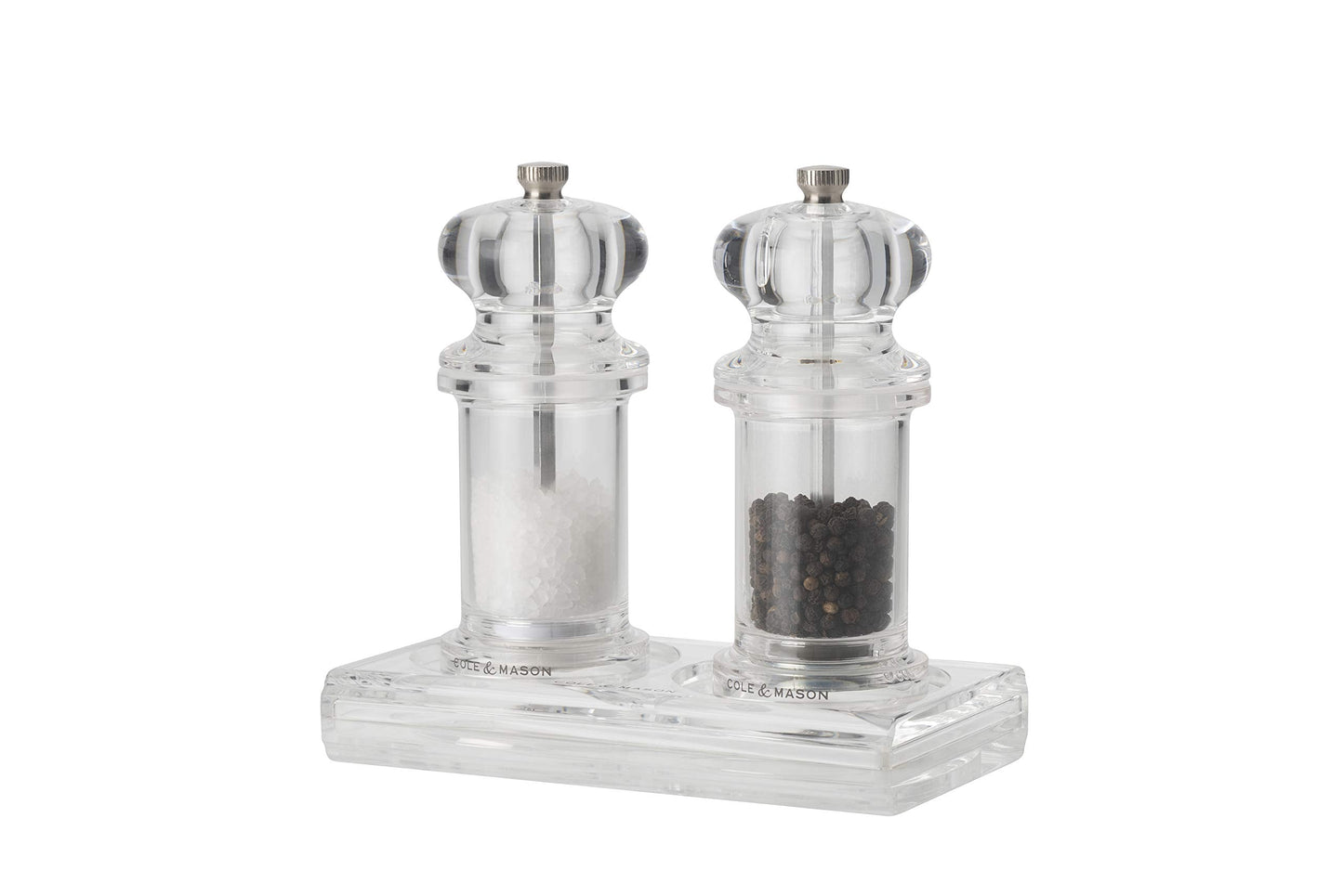 Cole and Mason Salt and Pepper Mill Tray, Acrylic