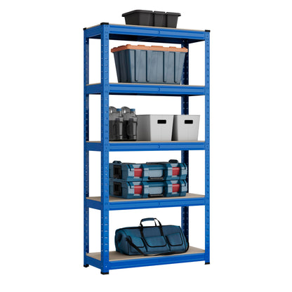 Racking Solutions Heavy Duty Garage Racking 3 Bay MEGA DEAL 175KG Per Shelf (1500mm H x 750mm W x 300mm D)