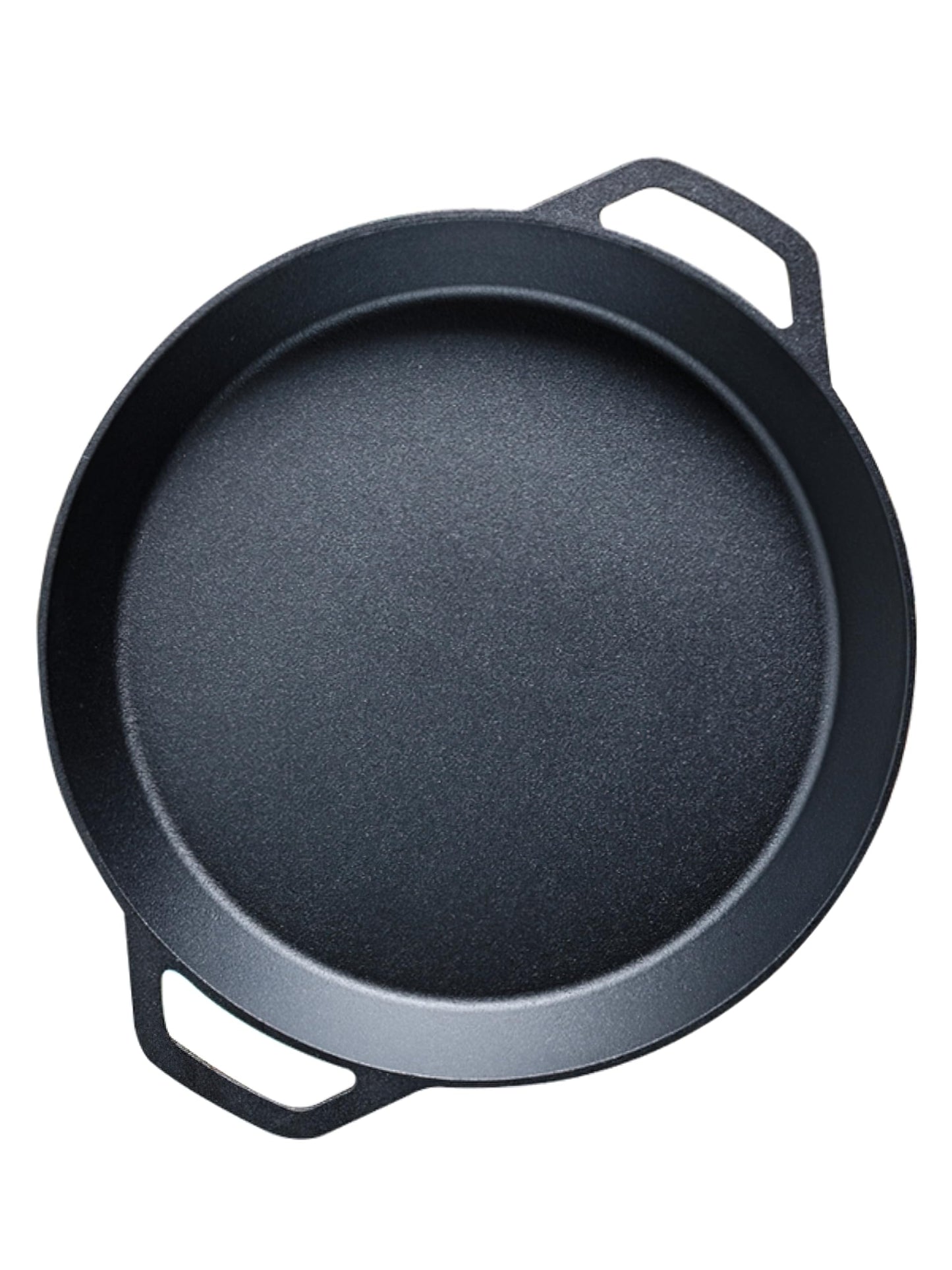 YYMIYU Heavy-Duty Pre-Seasoned Cast Iron Skillet - Dual Assist Handles - Use in the Oven, on the Stove, on the Grill,Commercial or Over a Campfire (20 Inch)