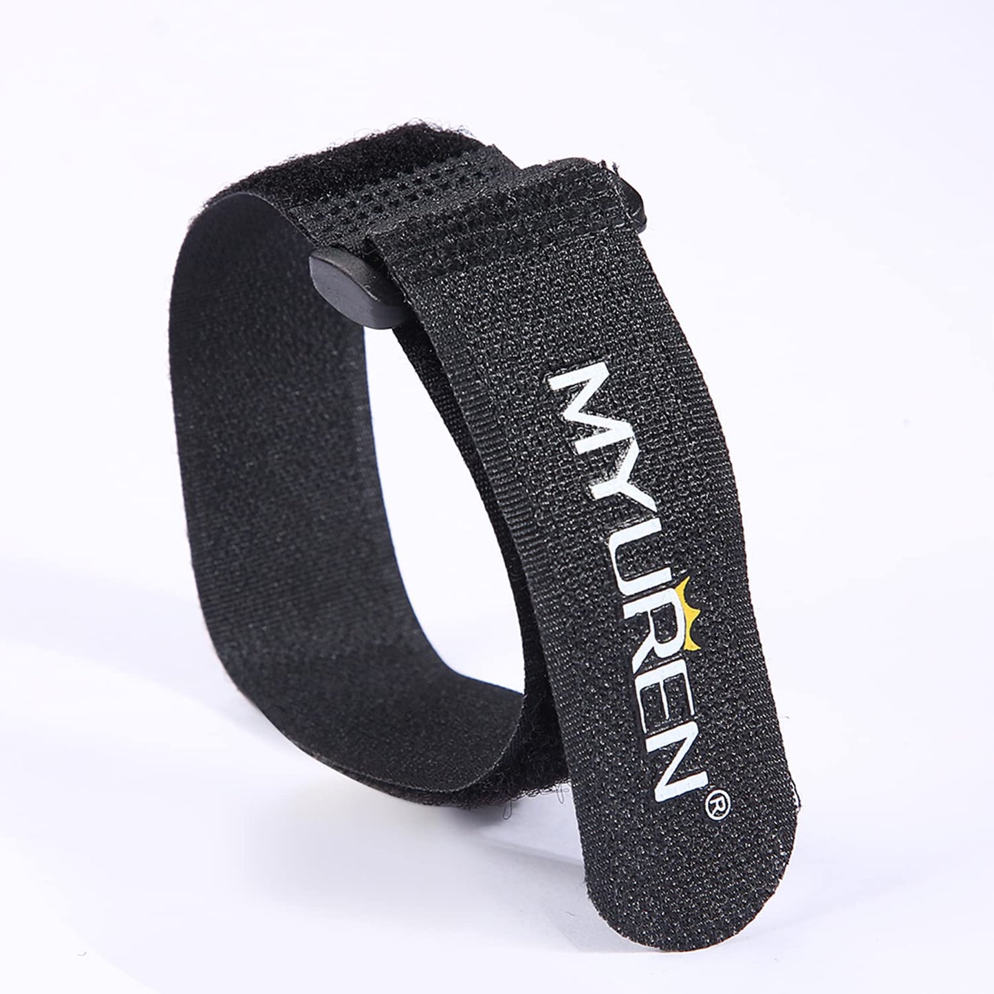 1"x 18"-12 Pack Reusable Fastening Cable Straps with Buckle Adjustable Hook and Loop Securing Strap Multi-Purpose Cinch Strap for Cord Management
