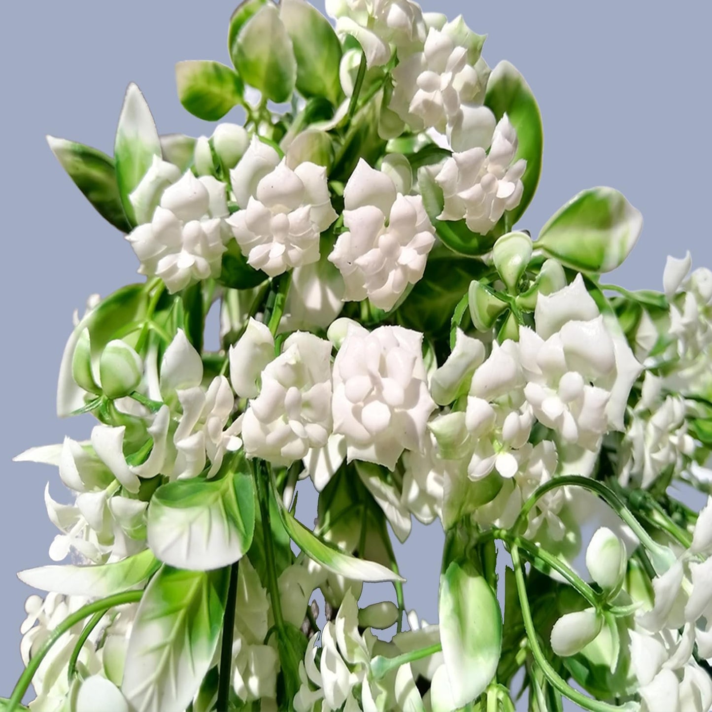 Toprooms Artificial Hanging Flowers UV Resistant Vines Ivy Outdoor Decor