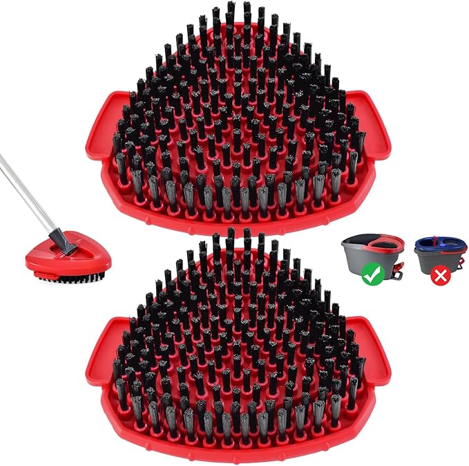 2 Pack Upgrade Scrub Brush Replace Heads Compatible