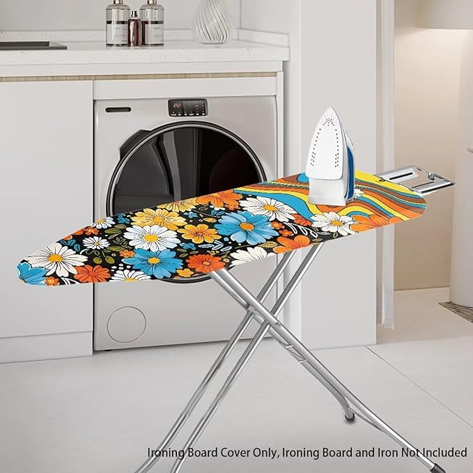 Hippie Floral Ironing Board Cover