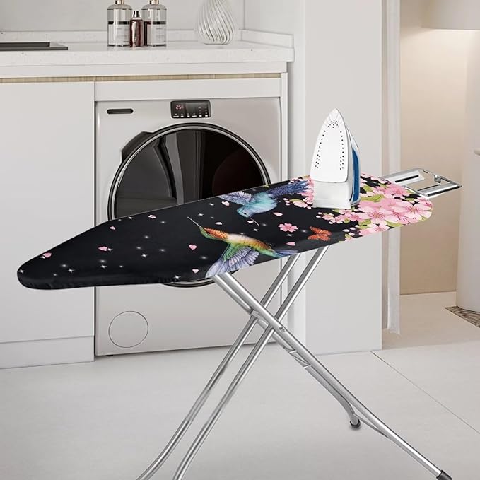 Hummingbird Ironing Board Cover 15x54 Inch Standard Size Ironing Board Covers