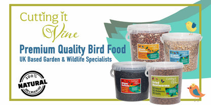 Cutting it Vine Premium Grade Peanuts for Wild Birds (5L Tub) Aflatoxin Free