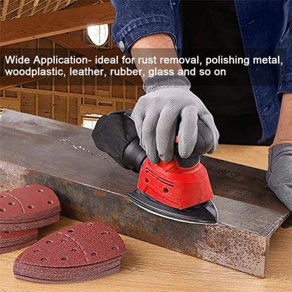 Bosch Multi-Sander 60PCS Mouse Sander Pads - Assorted 40/60/80/120/180/240 Grit Sanding Sheets